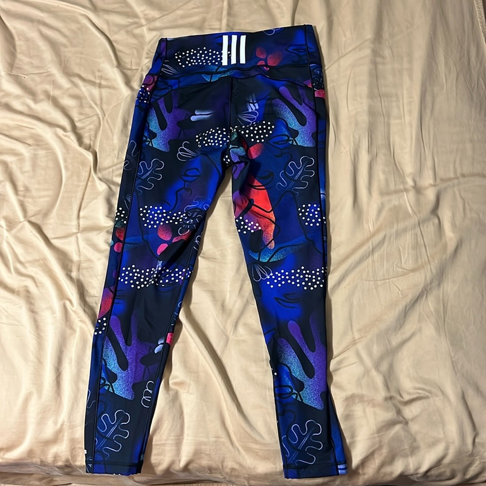 Lightly Worn- Adidas Leggings